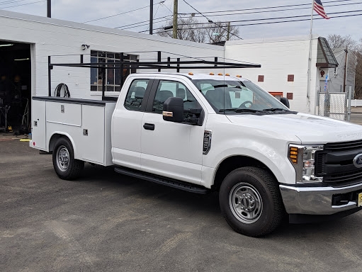 Ford F-250 Work Truck with Custom Racks and Work Boxes